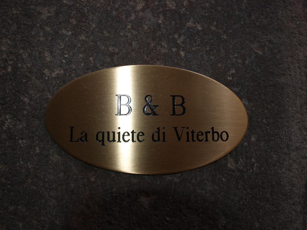 La Quiete Alloggio Turistico Viterbo Bagian luar foto